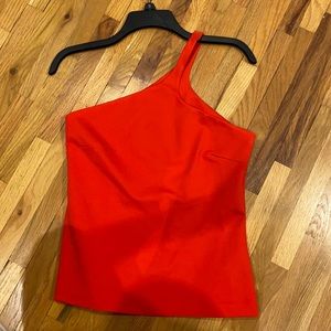 One shoulder tank top!